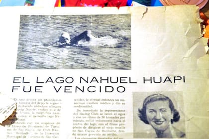 El 2 de marzo de 1963 cruzó a nado el Lago Nahuel Huapi: "La prueba más linda del mundo. Estuvo todo Bariloche mirando, fue hermosísimo. Es un orgullo", recordaba Coca Duarte.