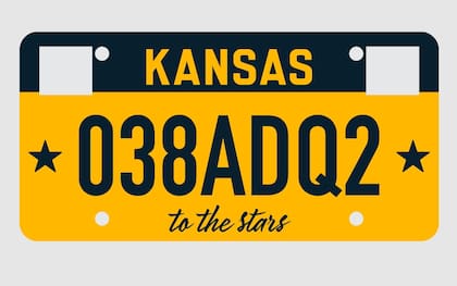 El 22 de noviembre, la gobernadora de Kansas dio a conocer la nueva imagen de la matrícula; el diseño no fue del agrado de los residentes