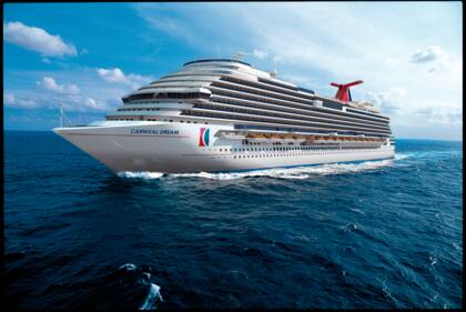 El 3 de mayo pasado el Carnival Dream sufrió la inundación de la cubierta después de una interrupción en su sistema de extinción de incendios