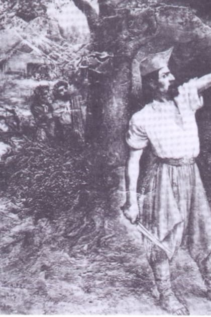 El 3 de octubre de 1841, Marco Avellaneda, líder de la Coalición del Norte y quienes lo acompañaban en su lucha contra Rosas, fue degollado en Metán, provincia de Salta