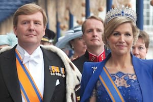El 30 de abril de 2013 Guillermo Alejandro asumió como rey de los Países Bajos y Máxima como reina consorte (Photo by Carl Court - Pool /Getty Images)