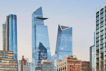 El 30 Hudson Yards está ubicado en el lado oeste de Manhattan y es uno de los rascacielos más altos de Nueva York