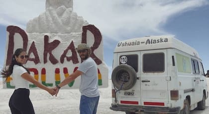 El 4 de enero del 2020 salieron desde Lomas de Zamora a Ushuaia