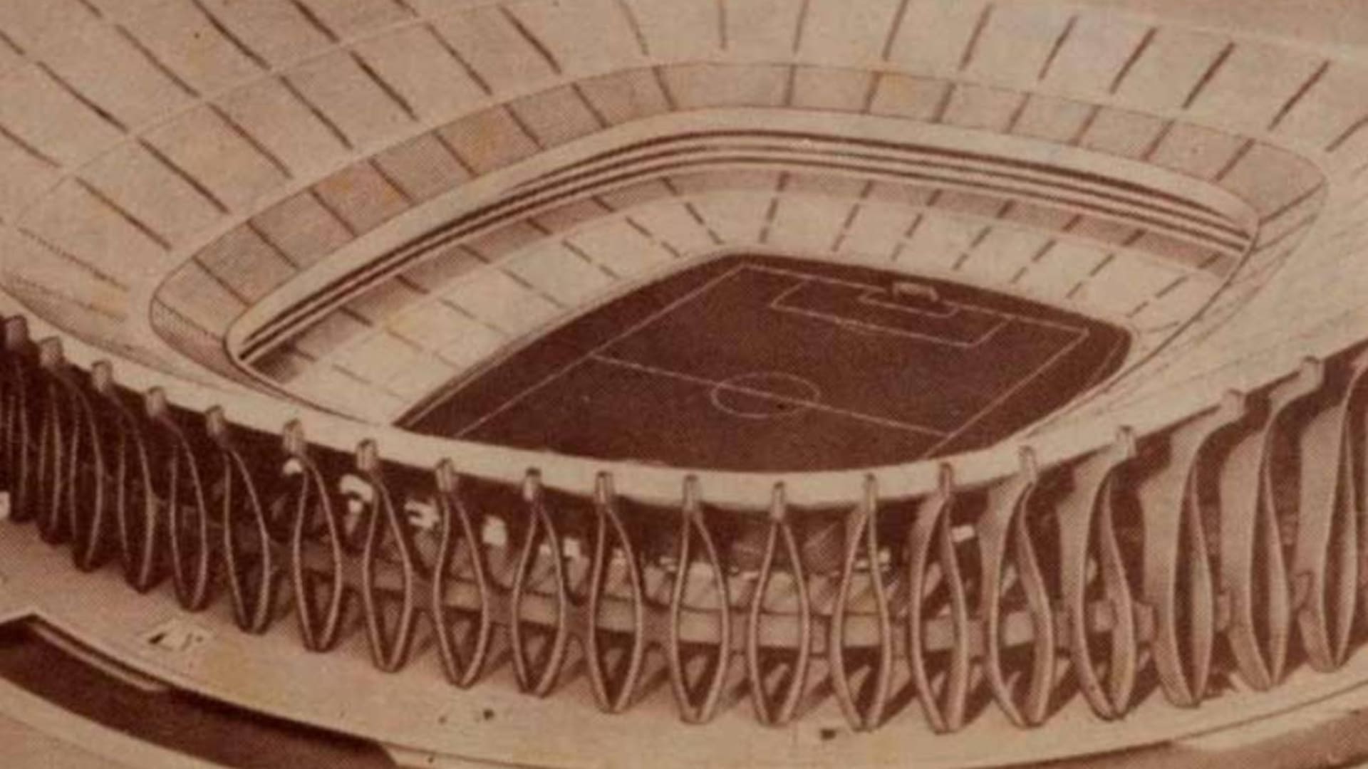 El 4 de noviembre de 1970, Boca Juniors instaló 11.500 pilotes sobre los que se levantaría el estadio; construyó, además, una tribuna para 2000 personas que, dicen, se tragó la tierra