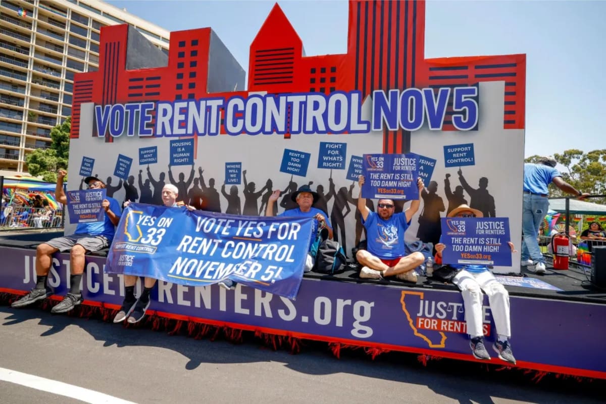 El 5 de noviembre, los votantes de California determinarán la vigencia de la Ley de Viviendas de Alquiler (Archivo)