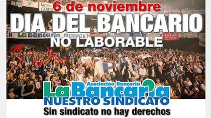 El Día del Empleado Bancario conmemora la fundación del sindicato de trabajadores del sector