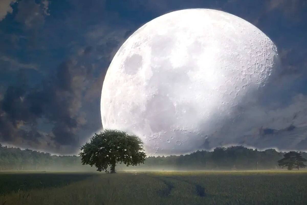 El 7 de mayo se podrá apreciar en todo el mundo la Luna llena de flor