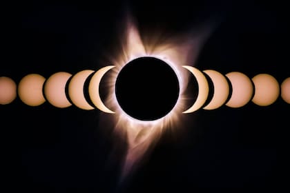 El 8 de abril de 2024 ocurrirá un eclipse solar total