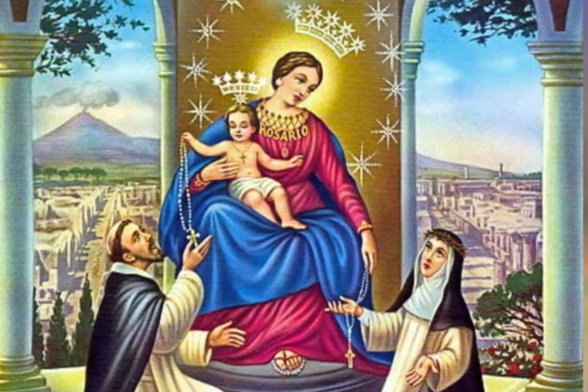 El 8 de mayo es el Día de Nuestra Señora de Pompeya