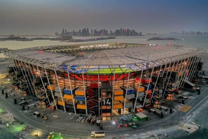 El 974 Stadium es el primer estadio de fútbol desmontable y será una de las sedes del Mundial Qatar 2022.