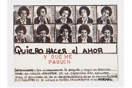 Lo normal, pieza de la méxicana Mayer de 1978, que integra la colección del Museo de Arte Latinoamericano de Buenos Aires