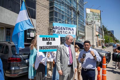 El abogado de la familia Blaquier, Ramiro Salaber, durante una entrevista después de conocer el veredicto de los jueces
