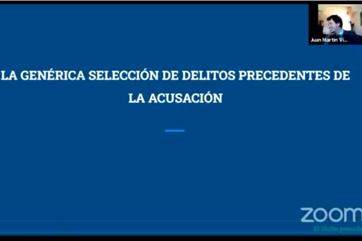 El abogado de Lázaro Báez, Juan Villanueva, debió detener el alegato por unos instantes