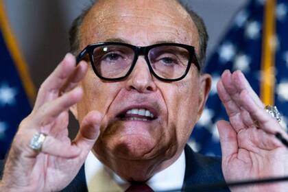 El abogado de Trump Rudy Giuliani ha estado liderando las batallas legales del presidente y esta semana acusó a países como Venezuela de estar detrás de un supuesto fraude