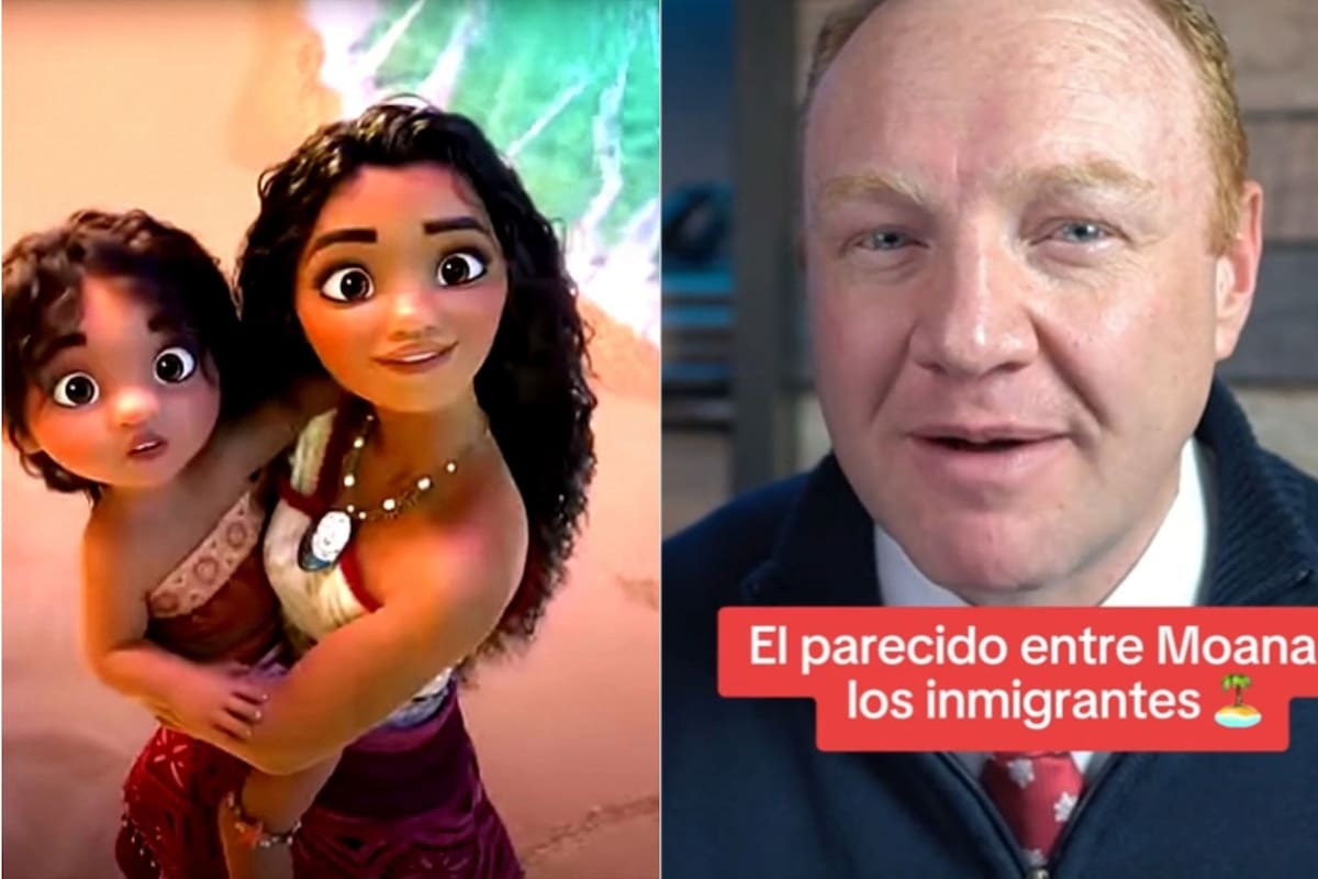 El abogado hizo un análisis de la película con relación a la comunidad migrante (Captura de video/TikTok)