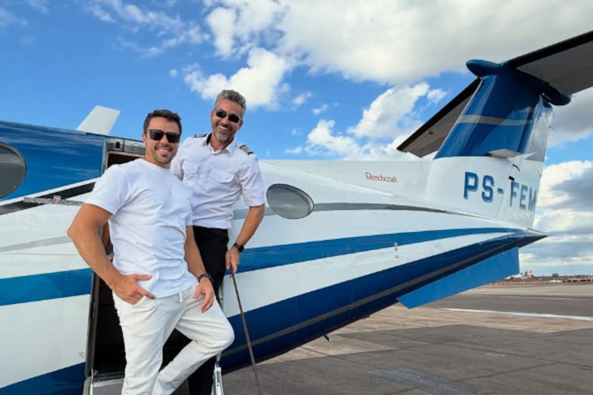 El abogado Márcio Louzada Carpena es el dueño de la avioneta que cayó en San Pablo