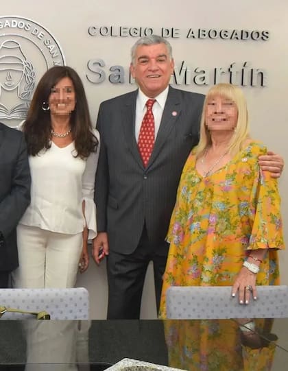 El abogado Mario Roberto Cabrera Cordone, en el Colegio Público de Abogados de San Martín
