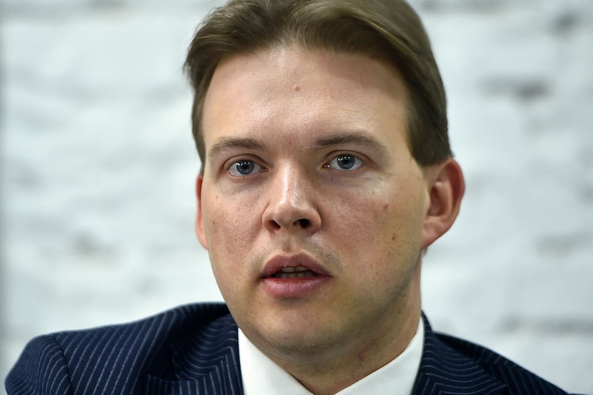 El abogado Maxim Znak, uno de los últimos líderes de la oposición bielorrusa