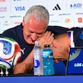 Un jugador paraguayo se puso a llorar en la conferencia de prensa y Alfaro lo abrazó