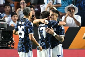 Lo mejor de la noche: el taco de Lautaro Martínez, una asistencia de lujo para el gol de Simeone