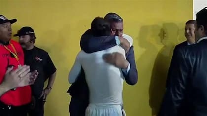 El abrazo, después del desahogo