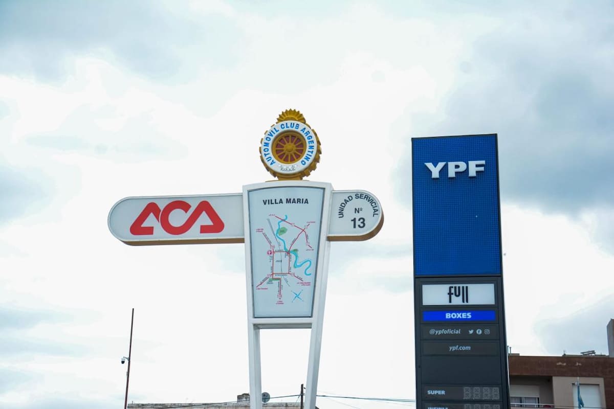 El ACA reinauguró su estación de servicio en Villa María, Córdoba