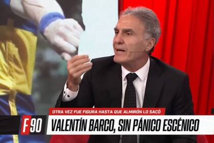El acalorado cruce entre Oscar Ruggeri y Morena Beltran por la pisada del Colo Barco: “No está bien”. (Foto: ESPN)