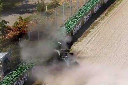 El accidente de Andrea 'Kimi' Antonelli