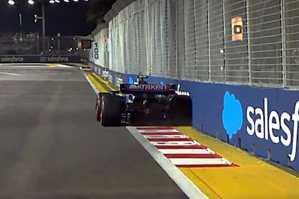 El accidente de Franco Colapinto