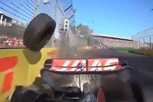 El extraño accidente de un espectador y una invasión descontrolada en el GP de Australia