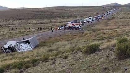 El accidente obstruyó la circulación de vehículos
