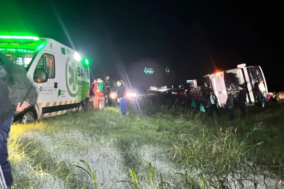 El accidente ocurrió durante la madrugada