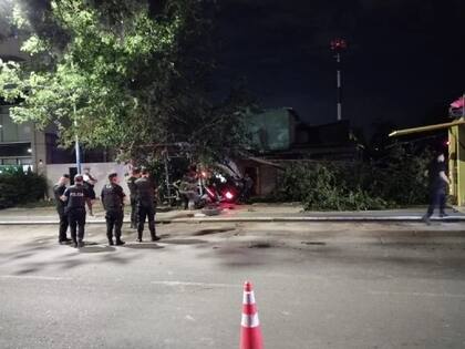 El accidente ocurrió durante las primeras horas de la madrugada.