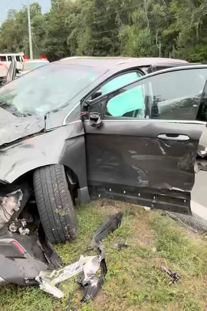 El accidente ocurrió el 20 de agosto. Madre e hija fueron llevadas de emergencia a un hospital