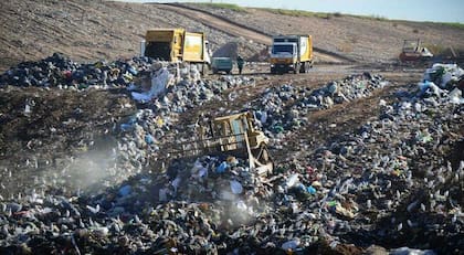 El accidente ocurrió en el predio de enterramiento Piedras Blancas.