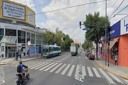 El accidente ocurrió minutos antes de la medianoche en el barrio de Flores