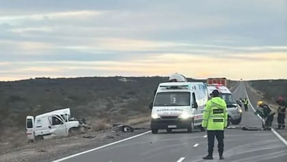 El accidente ocurro en un tramo recto y con buena visibilidad, lo que sorprendió al personal de asistencia - Canal 10 Río Negro