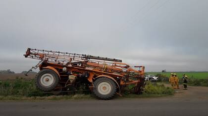 El accidente se produjo alrededor de las 6 y media de la mañaan en la Ruta 30