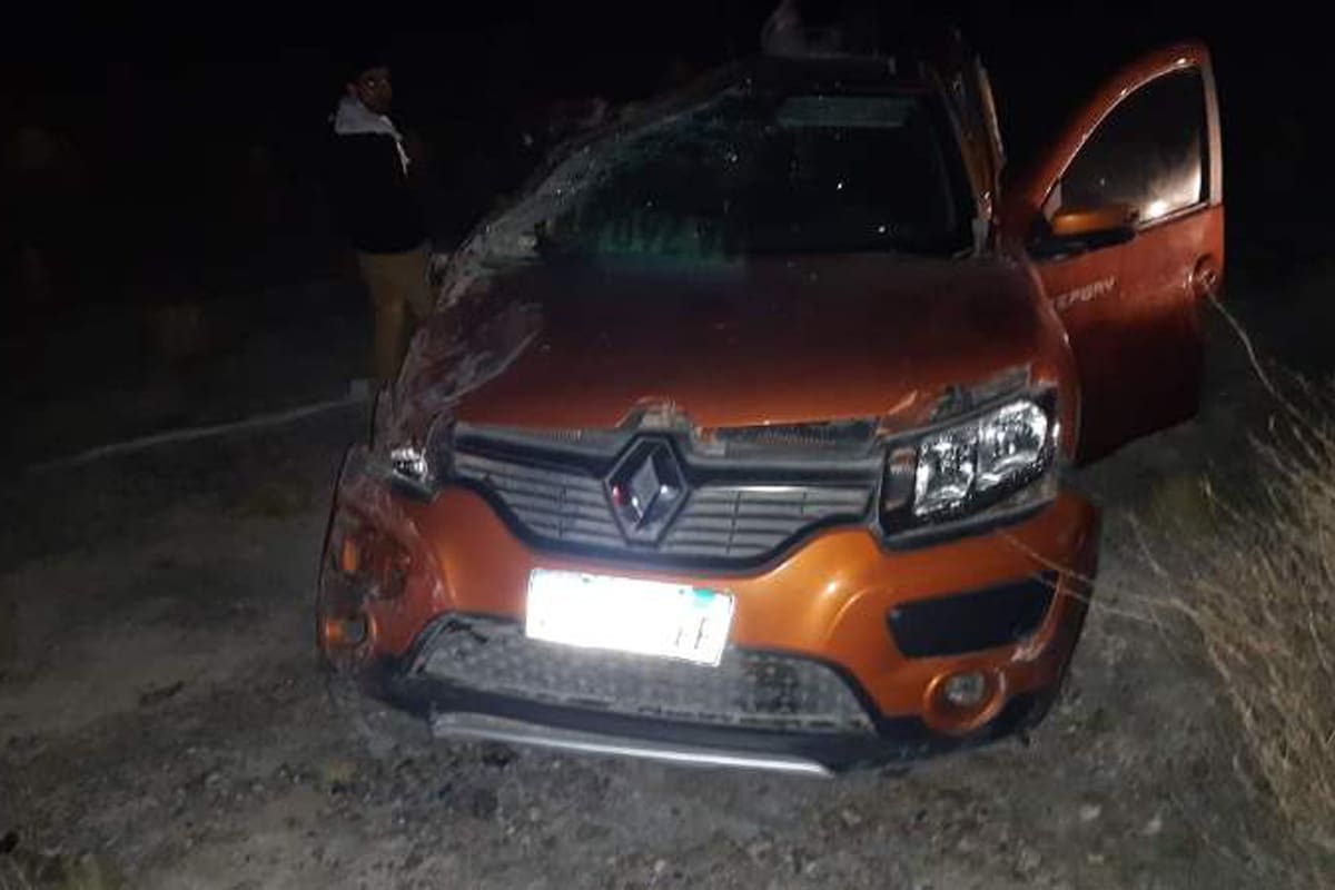 El accidente sucedió en la ruta 3; los cinco integrantes del vehículo habían ido a manifestarse a Rawson