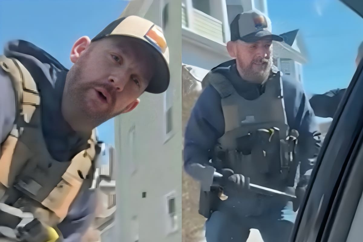 El accionar de un agente de ICE quedó registrado en video