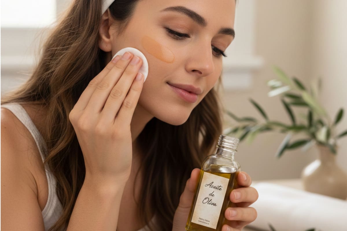 ¿El aceite de oliva es dañiño para la piel? (Foto: ilustrativa IA)
