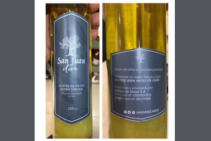 El aceite de oliva prohibido por el Anmat