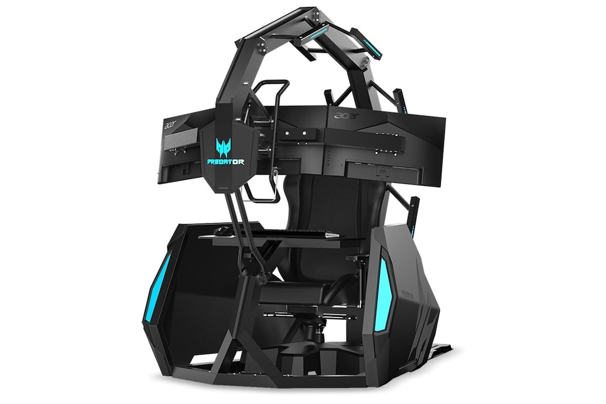 El Acer Predator Thronos Air sigue al modelo que fue anunciado el año pasado, e incorpora el masaje lumbar