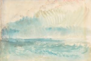 "El acercamiento a Venecia o Venecia desde la laguna", c. 1840 de Joseph Mallord William Turner, se rematará el 4 de febrero en Christie's de Nueva York