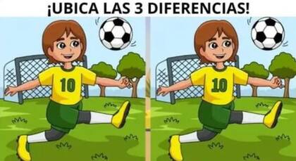 El acertijo de las tres diferencias que se volvió viral en las redes sociales