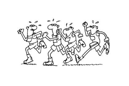 El acertijo de los corredores