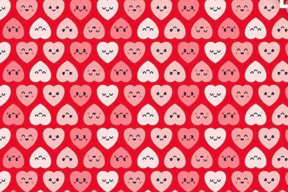 El acertijo de los corazones solo puede ser resuelto por personas con un coeficiente intelectual elevado