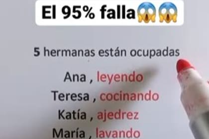 El acertijo se volvió viral en Instagram debido a su gran dificultad.