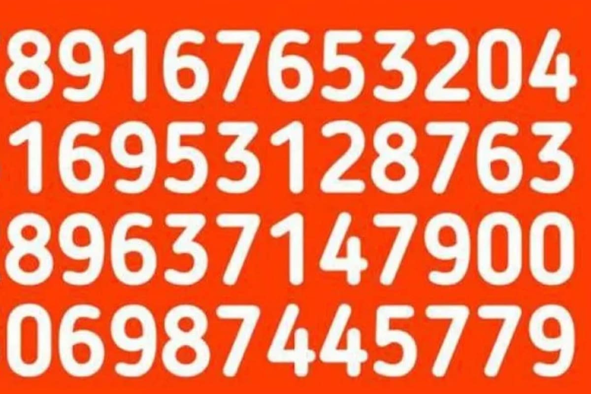 El acertijo viral que solo resolvió el 3%: encontrá el número 120 en tan solo 8 segundos