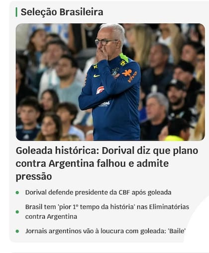 El ácido titular de la revista Lance!